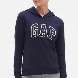 GAP Womens Arch Logo Zip Hoodie Full Zip
